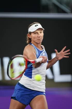 TENNIS - WTA, Tennis Damen Upper Austria Ladies Linz LINZ,AUSTRIA,05.FEB.23 - TENNIS - WTA Tour, Upper Austria Ladies Linz, qualification. Image shows Vavara Gracheva (RUS).  GEPAxpictures xManfredxBinder
