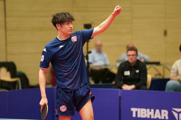 YUTO MURAMATSU 1 FSV MAINZ 05 TTC NEU ULM 1 TABLE TENNIS BUNDESLIGA MAINZ
