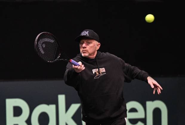 2023 Davis Cup Qualifiers Trier , Germany GER vs SUI Day2 Boris Becker GER