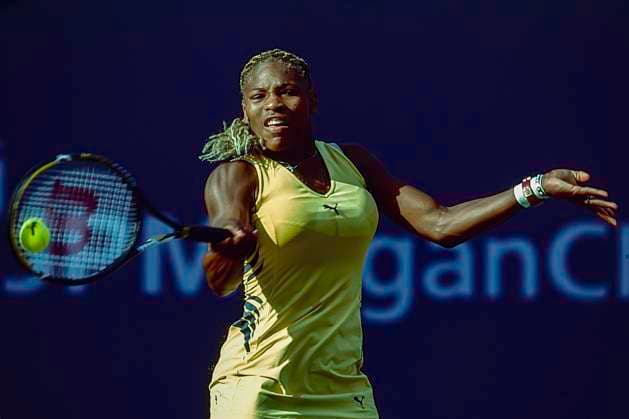 RECORD DATE NOT STATED 1981 US Open Tennis Serena Williams Serena Williams (USA) competing in the 1981 US Open Tennis. Queens USTA National Tennis Center New York United States Copyright: xChrisxTrotman Duomo PCNx TN0372 110023
