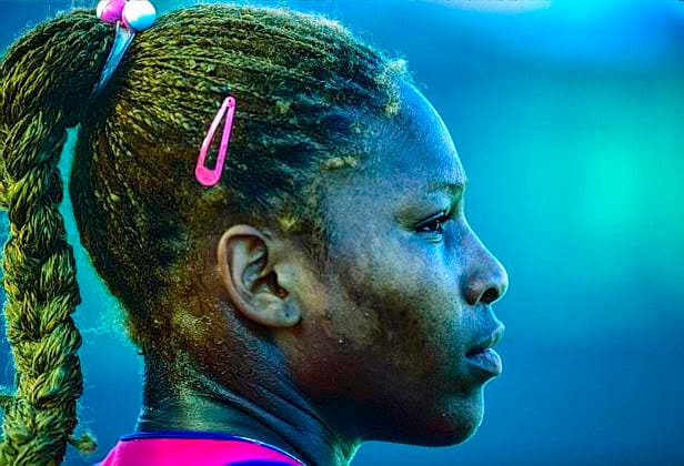 RECORD DATE NOT STATED Tennis 2001 Ericsson Open Serena Williams Serena Williams (USA) competing in the 2001 Ericsson Open. Key Biscayne Tennis Center at Crandon Park Florida United States Copyright: xChrisxTrotman Duomo PCNx TN0372 109317