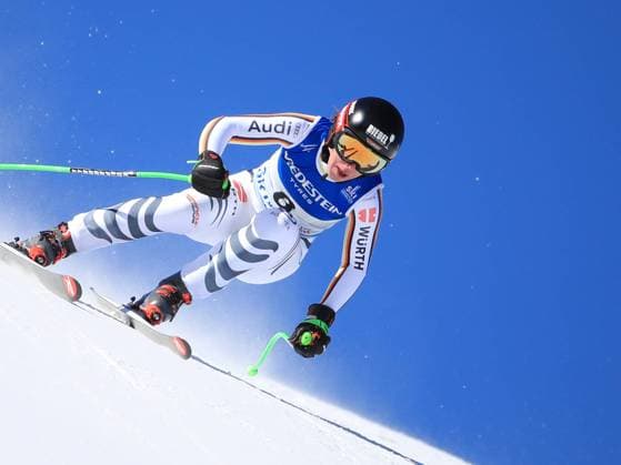 Bilder des Jahres 2023, Sport 02 Februar Sport Themen der Woche KW06 Sport Bilder des Tages ALPINE SKIING - FIS Ski WC Courchevel Meribel MERIBEL,FRANCE,07.FEB.23 - ALPINE SKIING - FIS Alpine World Ski Championships, downhill, training, ladies. Image shows Kira Weidle (GER).  GEPAxpictures xMarioxBuehner