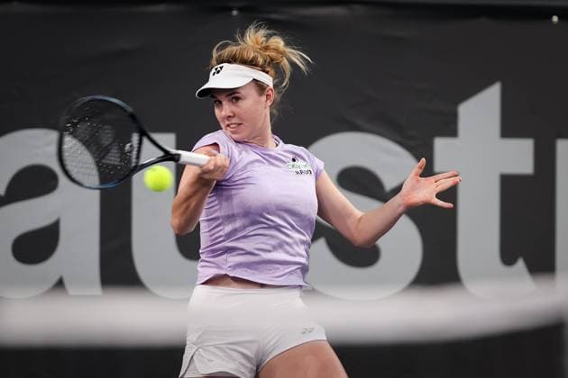 TENNIS - WTA, Tennis Damen Upper Austria Ladies Linz LINZ,AUSTRIA,07.FEB.23 - TENNIS - WTA Tour, Upper Austria Ladies Linz. Image shows Linda Noskova (CZE).  GEPAxpictures xManfredxBinder