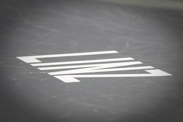TENNIS - WTA, Tennis Damen Upper Austria Ladies Linz LINZ,AUSTRIA,08.FEB.23 - TENNIS - WTA Tour, Upper Austria Ladies Linz. Image shows a feature of LINZ at the center court.  GEPAxpictures xManfredxBinder