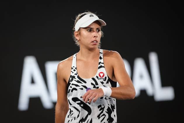 TENNIS - WTA, Tennis Damen Upper Austria Ladies Linz LINZ,AUSTRIA,08.FEB.23 - TENNIS - WTA Tour, Upper Austria Ladies Linz. Image shows Julia Grabher (AUT).  GEPAxpictures xManfredxBinder