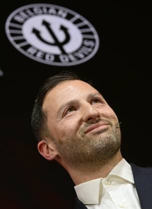 Sport Themen der Woche KW06 Sport Bilder des Tages Tubize, Belgium - February 8 : Tedesco Domenico is the new Head coach of the Belgian national football team and Vercauteren Frank is the new director of sports of the Royal Belgian Football Association RBFA at the RBFA Headquarters on on February 08, 2023 in Tubize, Belgium, 8 02 2023 ( presentation of Tedesco Domenico and Vercauteren Frank at the RBFA PhotoNews Panoramic 