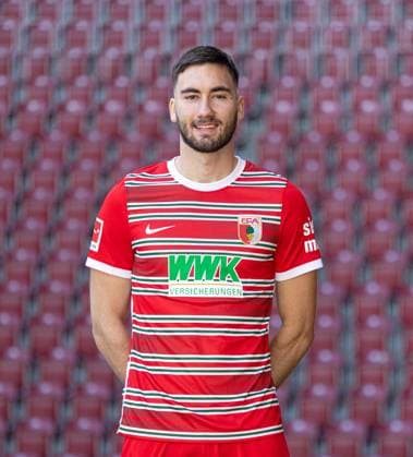 Dion Drena Beljo FC Augsburg 1 BL, portrait date 2022 2023,