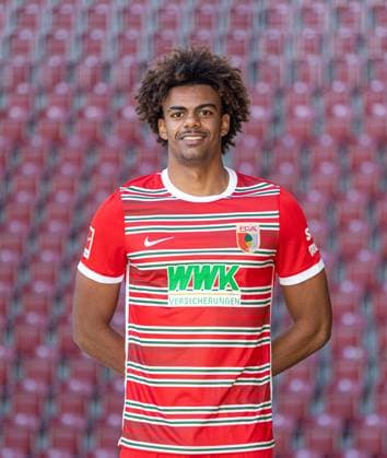 Renato Palma Veiga FC Augsburg 1 BL, port date 2022 2023,