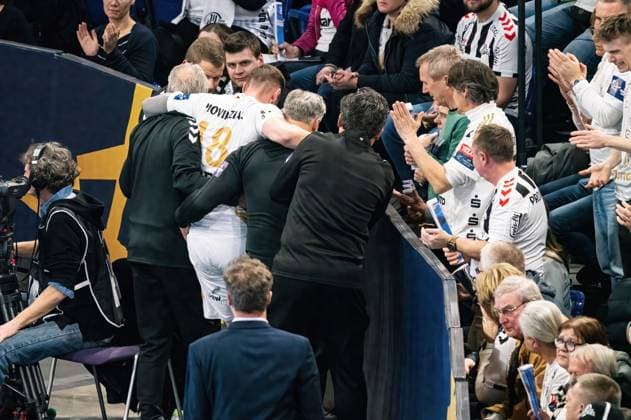 Handball, HBL, THW Kiel, Niclas Ekberg out for weeks with ligament injury, archive photos