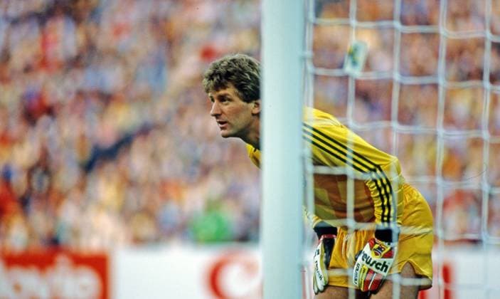 17 06 88 Germany Spain Germany, Munich, 17 06 1988, football, European Championship EM 1988 in Germany, Germany Spain 2 0 Eike Immel Germany