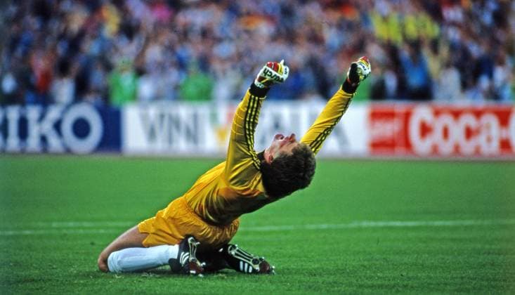17 06 88 Germany Spain Germany, Munich, 17 06 1988, football, European Championship EM 1988 in Germany, Germany Spain 2 0 Eike Immel Germany