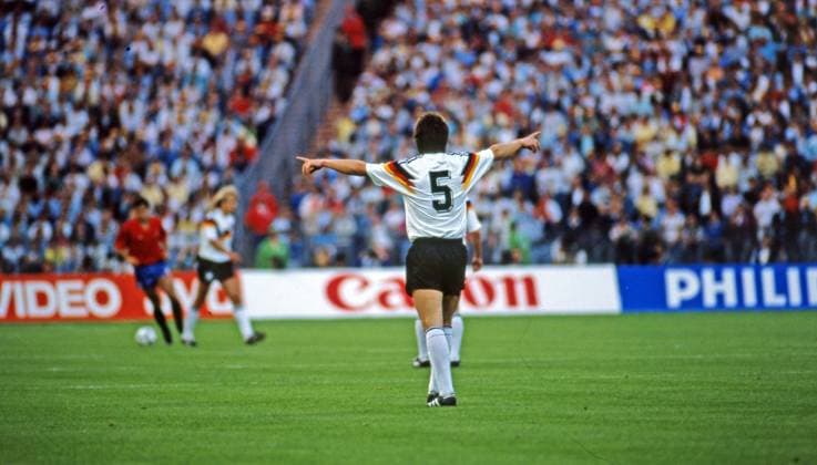 17 06 88 Germany Spain Germany, Munich, 17 06 1988, football, European Championship EM 1988 in Germany, Germany Spain 2 0 Matthias Herget Germany