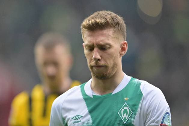 GER, 1 FBL, SV Werder Bremen vs Borussia Dortmund 11 02 2023, wohninvest Weserstadion, Bremen, GER, 1 FBL, SV Werder Bremen vs Borussia Dortmund in picture shows half-time 0 0 Mitchell Weiser Werder Bremen 08 nordphotoxGmbHx xKokenge nph00001