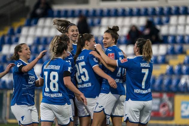 FLYERALARM Frauen-Bundesliga match between TSG 1899 Hoffenheim and FC Koeln at the Dietmar-Hopp Stadion, Hoffenheim, Germany Dana Roesiger SPP Copyright: xDanaxRoesiger xSPPx dana_roesiger_sports_press_photo_176318
