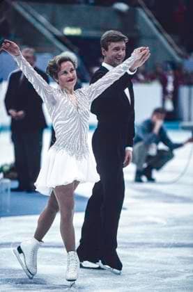 1994 Olympic Fgure Skating Jayne Torvill and Christopher Dean (GBR) during the free dance win the bronze medal in Ice Dance at the 1994 Olympic Winter games, Winterspiele,Spiele, Summer games Lillehammer Hamar Olympic Amphitheatre Norway Copyright: xPaulxJ.xSutton DUOMO PCNx FG0101 940000