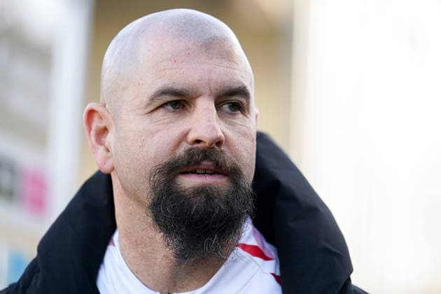 Sascha Glass coach, head coach, 1 FC Cologne , single image, single photo, action, action, portrait, portrait, 12 02 2023, Sinsheim Hoffenheim Germany , football, Flyeralarm Frauen Bundesliga, TSG 1899 Hoffenheim 1 FC Köln, 12 02 2023, Sinsheim Hoffenheim Germany , Football, Flyeralarm Frauen Bundesliga, TSG 1899 Hoffenheim 1 FC Köln, DFB DFL REGULATES PROHIBIT ANY USE OF PHOTOGRAPHS AS IMAGE SEQUENCES AND OR QUASI VIDEO xozx