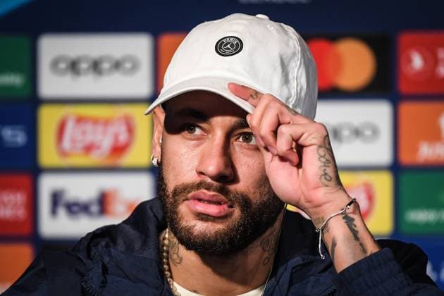 Sport Bilder des Tages February 13, 2023, Paris, France, France: NEYMAR JR of PSG during a Paris Saint-Germain press conference, PK, Pressekonferenz at Parc des Princes Stadium on February 13, 2023 in Paris, France. Paris France - ZUMAm308 20230213_zsp_m308_013 Copyright: xMatthieuxMirvillex
