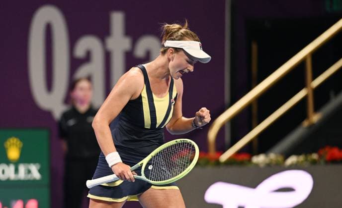 2023 WTA Qatar TotalEnergies Open Barbora Krejcikova CZE Barbora Krejcikova CZE