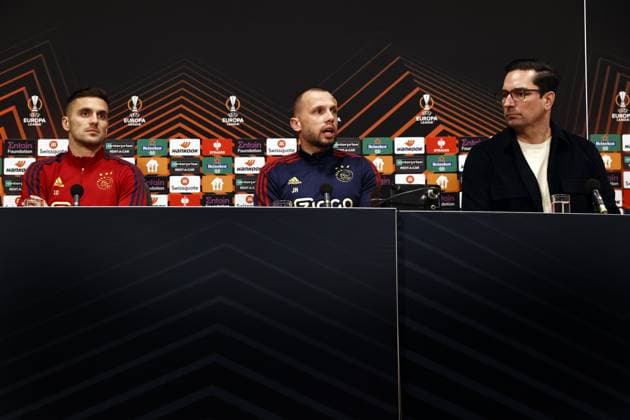 Football, EL, Ajax Amsterdam Press Conference