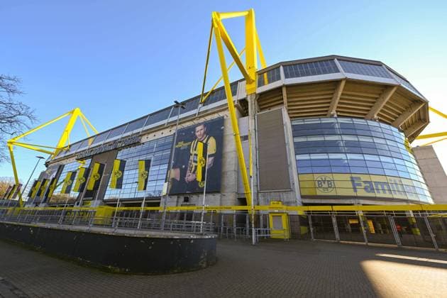 Borussia Dortmund 14 02 2023. press conference, PK, Pressekonferenz The Signal Iduna Park Stadium prior to the press conference ahead of the Champions League fixture between Borussia Dortmund and Chelsea at Signal Iduna Park, Dortmund, Germany on 14 February 2023. Dortmund Signal Iduna Park North Rhine-Westphalia Germany Editorial use only , Copyright: xSimonxTraylenx PSI-16917-0104
