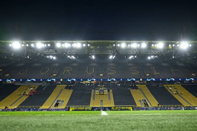 GER, Champions League, Borussia Dortmund vs FC Chelsea 15 02 2023, Signal Iduna Park, Dortmund , GER, Champions League, Borussia Dortmund vs FC Chelsea in picture shows Signal Iduna Park nordphotoxGmbHx xTeresaxKröger nordphoto00008
