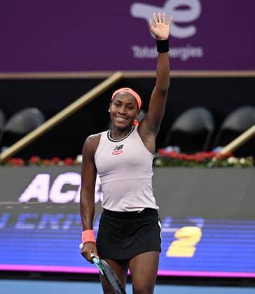 2023 WTA Qatar TotalEnergies Open Coco Gauff USA Coco Gauff USA