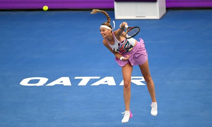 2023 WTA Qatar TotalEnergies Open Petra Kvitova CZE Petra Kvitova CZE