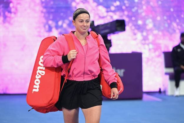 2023 WTA Qatar TotalEnergies Open Jelena Ostapenko LAV Jelena Ostapenko LAV