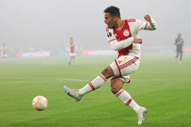 AMSTERDAM, 16-02-2023 , JohanCruyff Arena, season 2022 2023 , Europa League match between Ajax and Union Berlin, Ajax player Owen Wijndal during the match Ajax - Union Berlin Ajax - Union Berlin  x19917307x Copyright: