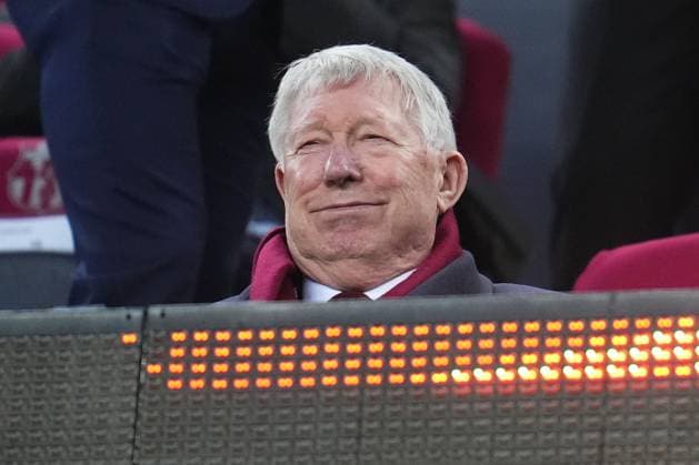 Mandatory Credit: Photo by Bagu Blanco Pressinphoto Shutterstock (13770557b) Sir Alex Fergusson FC Barcelona, Barca v Manchester United, ManU UEFA Europa League, Play-off, 1st leg. Football, Spotify Camp Nou Stadium, Barcelona, Spain - 16 Feb 2023 Editorial use only FC Barcelona v Manchester United, UEFA Europa League, Play-off, 1st leg. Football, Spotify Camp Nou Stadium, Barcelona, Spain - 16 Feb 2023 Editorial use only Copyright: xBaguxBlanco Pressinphoto Shutterstockx 13770557b