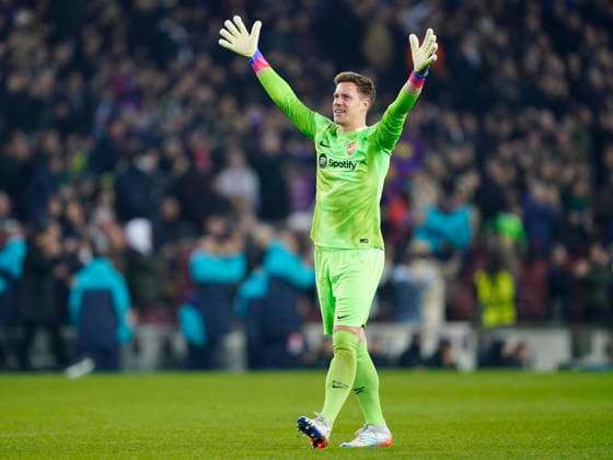 ESP: FC Barcelona, Barca Manchester United, ManU UEFA Europa League Marc-Andre Ter Stegen of FC Barcelona during the La Liga match between FC Barcelona and Manchester United played at Spotify Camp Nou Stadium on February 16, 2023 in Barcelona, Spain. kpng Copyright: xSergioxRuizx xPRESSINx PS_230216_019