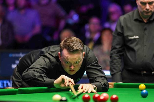 Sport Themen der Woche KW07 Sport Bilder des Tages BetVictor Home Nations Series 2023 Welsh Open Snooker Shaun Murphy during the 2023 BetVictor Home Nations Series Welsh Open, Daniel Wells vs Shaun Murphy, Venue Cymru, Llandudno, Wales, 16 02 2023. Llandudno Venue Cymru Wales Editorial use only , Copyright: xColinxPoultneyx PSI-16875-0031