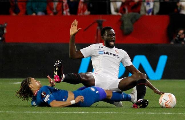 UEFA Europa League Knockout Round Play Offs Sevilla vs PSV Eindhoven at Ramon Sanchez Pizjuan Stadium, Sevilla, Spain, 16th February 2023 SEVILLE 15 02 2023 UEL ELIMINATORY ROUND UEL ESTADIO SANCHEZ PIZJUAN SEVILLAFC PSV EINDHOVEN 900 Cordon Press  900 CordonxPress LOF - Sevilla vs PSV Eindhoven