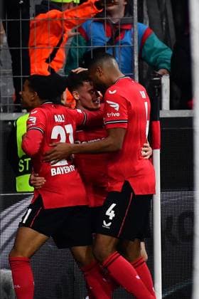 LEVERKUSEN, GERMANY - 16.02.23: Florian Wirtz. The match of match UEFA Europa League Bayer 04 Leverkusen vs AS Monaco FC at Bayarena  Copyright: xVITALIIxKLIUIEVx