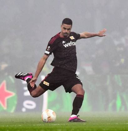 Football, Men, 2022 2023 season, Europa League Play Offs to the round of 16, first leg , Ajax Amsterdam 1 FC Union Berlin, Danilho Doekhi 1 FC Union Berlin , 16 02 2023, Copyright: xMatthiasxKochx