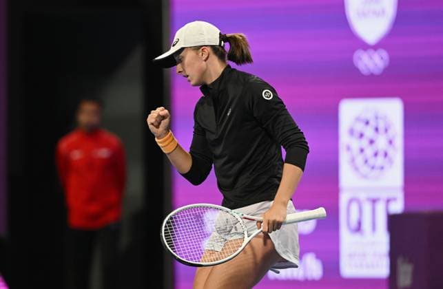 2023 WTA Qatar TotalEnergies Open Iga Swiatek POL Iga Swiatek POL