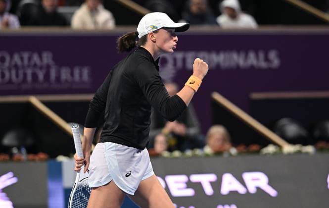 2023 WTA Qatar TotalEnergies Open Iga Swiatek POL Iga Swiatek POL