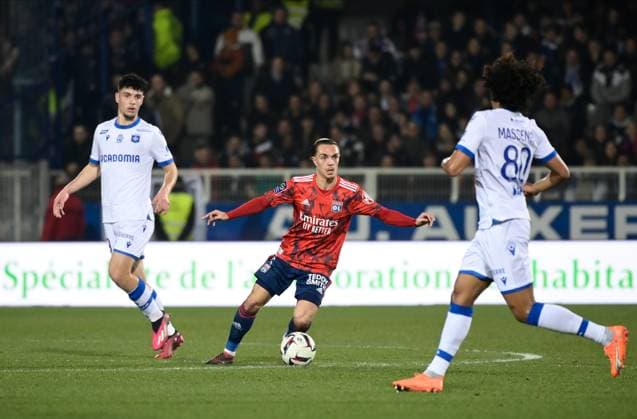 Football, AJ Auxerre - Olympique Lyon