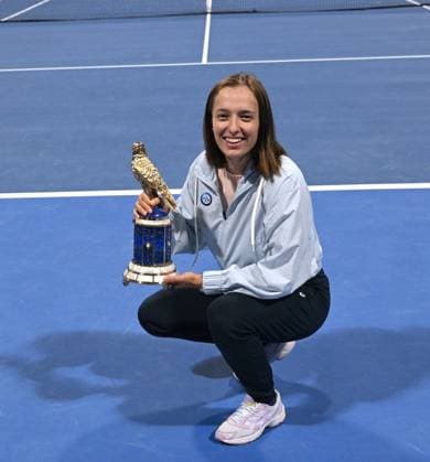 2023 WTA Qatar TotalEnergies Open Womans Single Final Winner Iga Swiatek POL