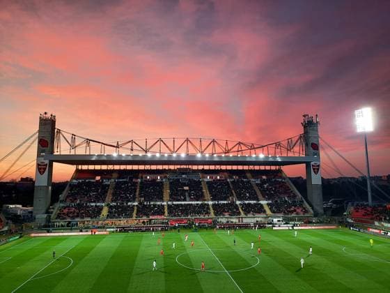 Sport Themen der Woche KW07 Sport Bilder des Tages AC Monza v AC MIlan - Serie A U-Power Stadium during AC Monza against AC Milan, Serie A, at U-Power Stadium on February 18th, 2023. Monza Italy Italy  Copyright: xAlessioxMorgesex originalFilename:morgese-acmonzav230218_npUV1.jpg