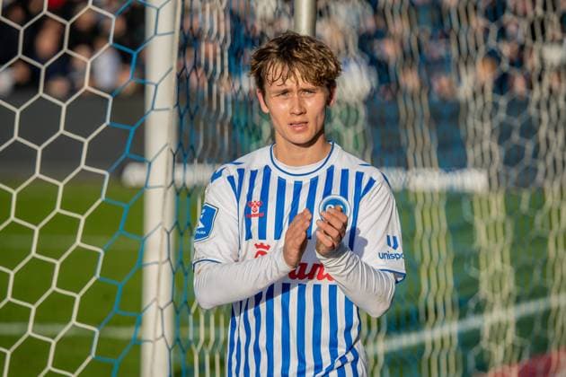 Odense Boldklub v Randers FC, Danish 3F Superliga football, Odense, Denmark Odense, Denmark. 19th, February 2023. Naatan Skytta (7) of Odense Boldklub seen during the 3F Superliga match between Odense Boldklub and Randers FC at Nature Energy Park in Odense. Odense Denmark  Copyright: xGonzalesxPhoto NicolaixBerthelsex