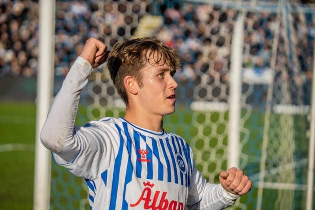 Odense Boldklub v Randers FC, Danish 3F Superliga football, Odense, Denmark Odense, Denmark. 19th, February 2023. Naatan Skytta (7) of Odense Boldklub seen during the 3F Superliga match between Odense Boldklub and Randers FC at Nature Energy Park in Odense. Odense Denmark  Copyright: xGonzalesxPhoto NicolaixBerthelsex