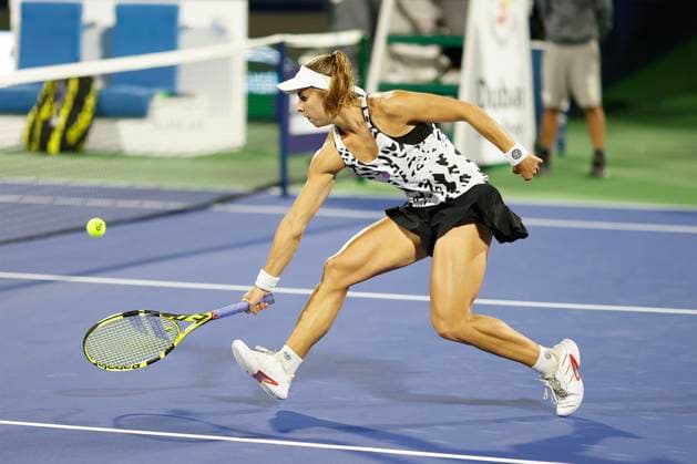 Julia Grabher Tennis Dubai Tennis Championships 2023 WTA Dubai Duty Free Tennis Stadium Dubai United Arab Emirates 20 February 2023 Copyright: xJuergenxHasenkopfx