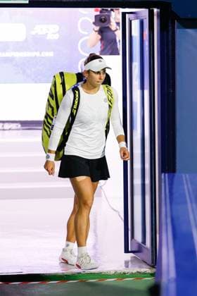 Julia Grabher Tennis Dubai Tennis Championships 2023 WTA Dubai Duty Free Tennis Stadium Dubai United Arab Emirates 20 February 2023 Copyright: xJuergenxHasenkopfx