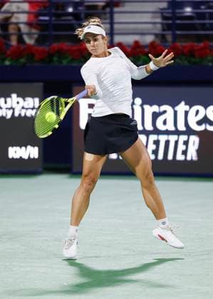 Julia Grabher Tennis Dubai Tennis Championships 2023 WTA Dubai Duty Free Tennis Stadium Dubai United Arab Emirates 20 February 2023 Copyright: xJuergenxHasenkopfx