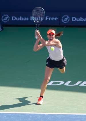 Sorana Cirstea Tennis Dubai Tennis Championships 2023 WTA Dubai Duty Free Tennis Stadium Dubai United Arab Emirates 20 February 2023 Copyright: xJuergenxHasenkopfx