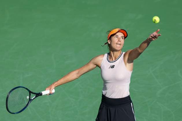 Sorana Cirstea Tennis Dubai Tennis Championships 2023 WTA Dubai Duty Free Tennis Stadium Dubai United Arab Emirates 20 February 2023 Copyright: xJuergenxHasenkopfx