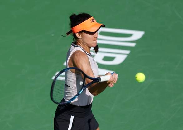 Sorana Cirstea Tennis Dubai Tennis Championships 2023 WTA Dubai Duty Free Tennis Stadium Dubai United Arab Emirates 20 February 2023 Copyright: xJuergenxHasenkopfx