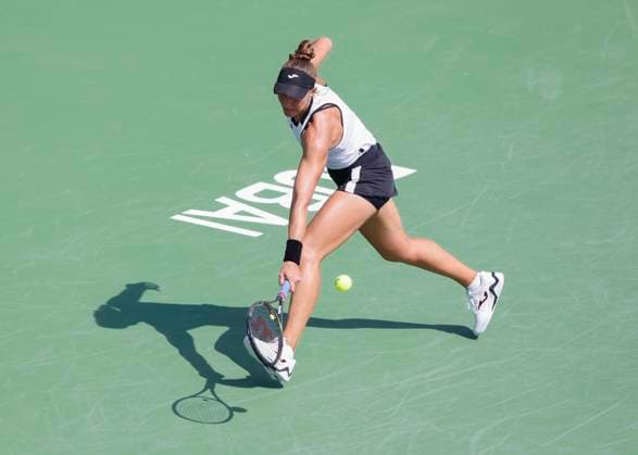 Beatriz Haddad Maia Tennis Dubai Tennis Championships 2023 WTA Dubai Duty Free Tennis Stadium Dubai United Arab Emirates 20 February 2023 Copyright: xJuergenxHasenkopfx