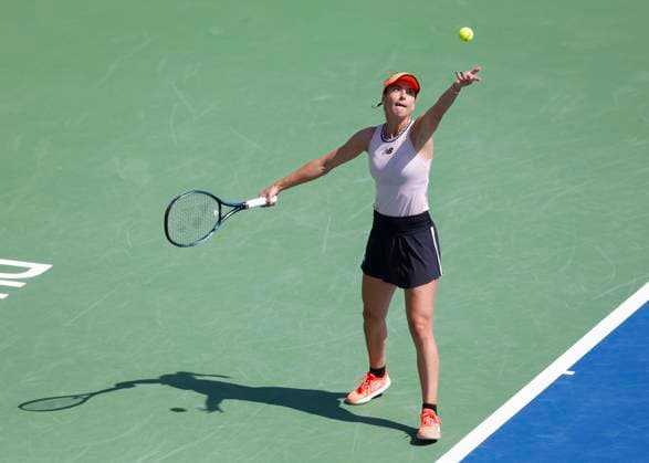 Sorana Cirstea Tennis Dubai Tennis Championships 2023 WTA Dubai Duty Free Tennis Stadium Dubai United Arab Emirates 20 February 2023 Copyright: xJuergenxHasenkopfx